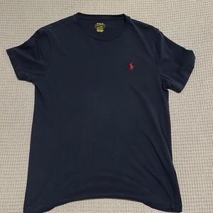Polo Ralph Lauren Navy Tshirt with Red Logo